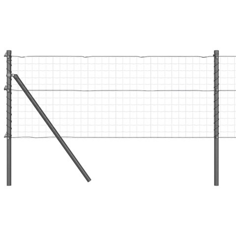 Słupek ogrodzeniowy. 52 pcs Szary 3,2 x 3,2 x 120 cm