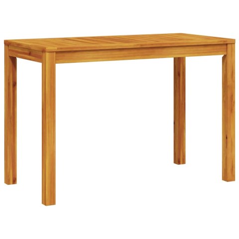 Zestaw do jadalni w ogrodzie 3 pcs Brązowy Lite Drewno Akacji