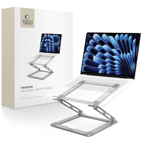 Podstawka uniwersalna rozkładana na laptop do 17'' - szara