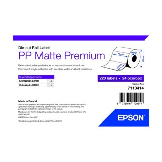 Papier do Drukarki Epson 7113414 Biały (24 Sztuk)