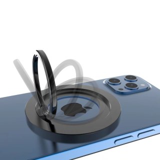 Uchwyt ring magnetyczny na telefon MMR100 MagSafe - szary