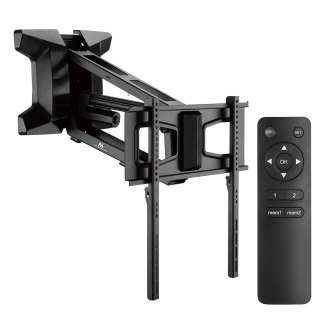 MACLEAN UCHWYT DO TV ELEKTRYCZNY NAD KOMINEK 37"-70" 35KG Z PILOTEM MC-891 (OUTLET)