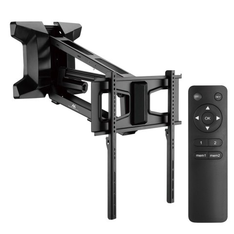 MACLEAN UCHWYT DO TV ELEKTRYCZNY NAD KOMINEK 37"-70" 35KG Z PILOTEM MC-891 (OUTLET)