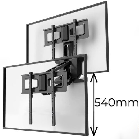 MACLEAN UCHWYT DO TV ELEKTRYCZNY NAD KOMINEK 37"-70" 35KG Z PILOTEM MC-891 (OUTLET)