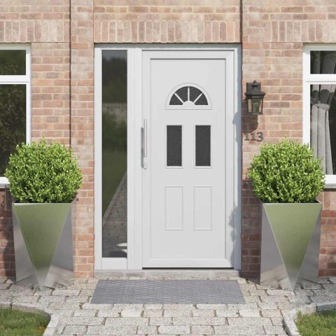 Donica 2 pcs Srebrny 50 x 50 x 75 cm Stal nierdzewna