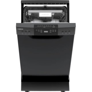 Zmywarka wolnostojąca MPM-45-ZMF-02 czarna, 45cm, automatyczne otwieranie, Aqua Stop