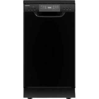 Zmywarka wolnostojąca MPM-45-ZMF-02 czarna, 45cm, automatyczne otwieranie, Aqua Stop
