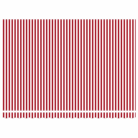 Rama markizy Czerwony i Biały 450 × 300 cm