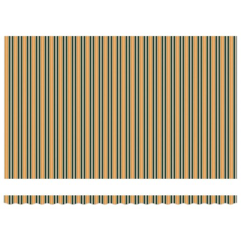 Markiza zwijana Zielony i żółty 500 × 350 cm Poliester i Stal