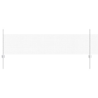 Ogrodzenie z słupkiem Srebrny 0,5 x 100 m Stal