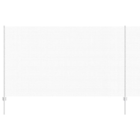 Ogrodzenie z słupkiem Srebrny 1,4 x 50 m Stal
