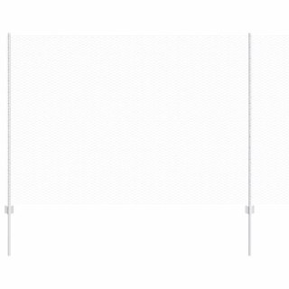 Ogrodzenie z słupkiem Srebrny 1,6 x 100 m Stal