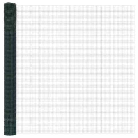 Słupek ogrodzeniowy. Zielony 50 x 1,5 m (siatka 16 x 16 mm)