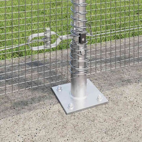Słupek ogrodzeniowy. Srebrny 50 x 1,2 m (siatka 12 x 12 mm)