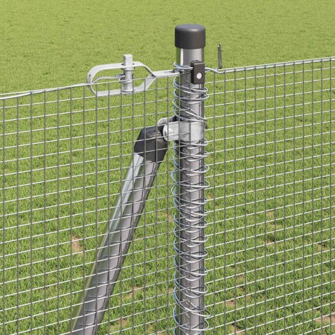 Słupek ogrodzeniowy. Srebrny 50 x 1,2 m (siatka 12 x 12 mm)