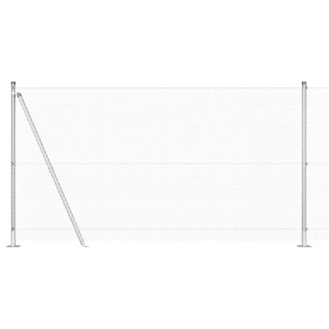Słupek ogrodzeniowy. Srebrny 50 x 1,2 m (siatka 12 x 12 mm)