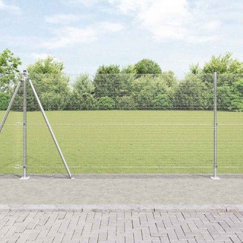 Słupek ogrodzeniowy. Srebrny 50 x 1,2 m (siatka 16 x 16 mm)