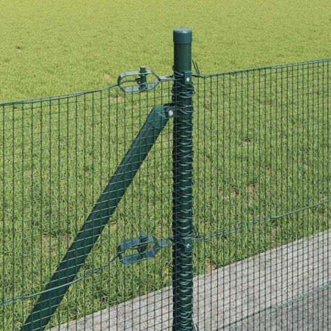 Słupek ogrodzeniowy. Zielony 100 x 0,4 m (siatka 12 x 12 mm)