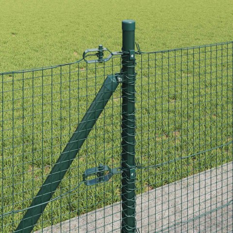 Słupek ogrodzeniowy. Zielony 100 x 0,4 m (siatka 19 x 19 mm)