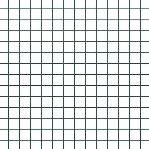 Słupek ogrodzeniowy. Zielony 100 x 0,4 m (siatka 19 x 19 mm)