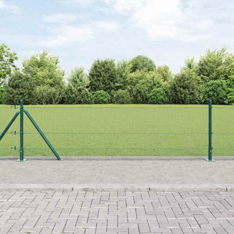 Słupek ogrodzeniowy. Zielony 100 x 0,5 m (siatka 12 x 12 mm)