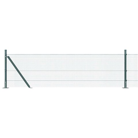 Słupek ogrodzeniowy. Zielony 100 x 0,6 m (siatka 12 x 12 mm)