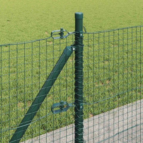 Słupek ogrodzeniowy. Zielony 100 x 0,6 m (siatka 25 x 25 mm)