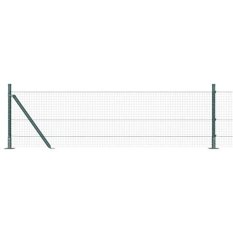Słupek ogrodzeniowy. Zielony 100 x 0,6 m (siatka 25 x 25 mm)