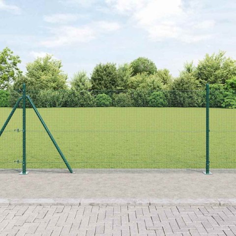 Słupek ogrodzeniowy. Zielony 100 x 0,8 m (siatka 19 x 19 mm)