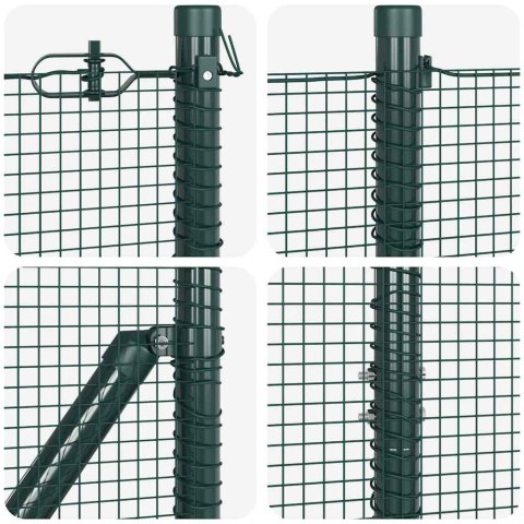 Słupek ogrodzeniowy. Zielony 50 x 1,4 m (siatka 12 x 12 mm)