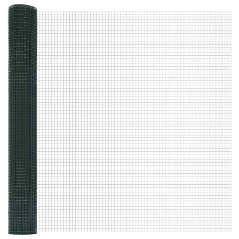 Słupek ogrodzeniowy. Zielony 50 x 1 m (siatka 12 x 12 mm)