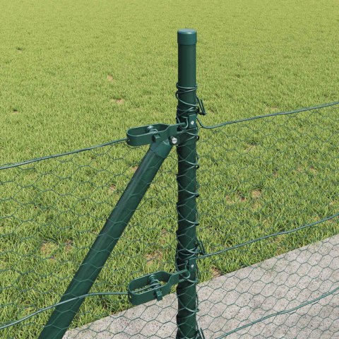 Słupek ogrodzeniowy. zielony