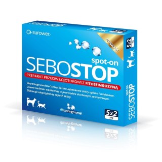 Eurowet spot on na łojotok 5x2ml