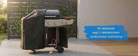 Grill gazowy Ravanson GO-3 10,6kW