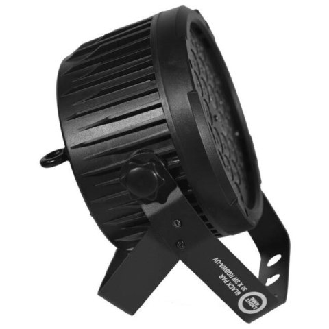 LIGHT4ME BLACK PAR 30x3W RGBA-UV LED - Reflektor sceniczny LED