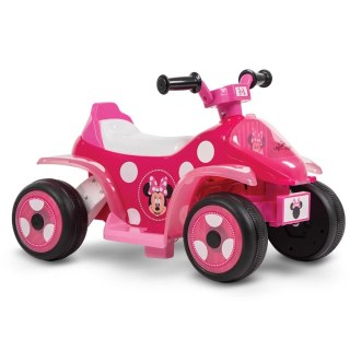 Jeździk elektryczny dziecięcy Huffy Quad Myszka Minnie (19075W)