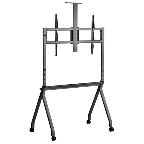 MACLEAN WÓZEK DO TV, PÓŁKA NA KAMERĘ, NA KÓŁKACH, 55-100", MAX. OBCIĄŻENIE 120KG/10KG PÓŁKA, MAX. VESA 900X600 MC-114 B