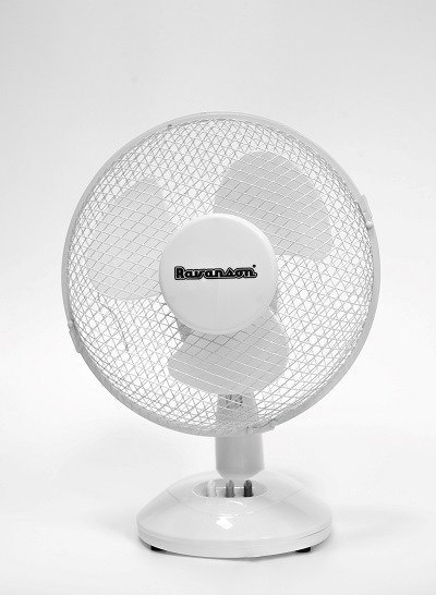 Wentylator biurkowy Ravanson WT-1023 (kolor biały)