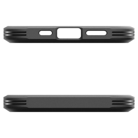 Etui case na iPhone 16e z podstawką Tough Armor MagSafe - czarne