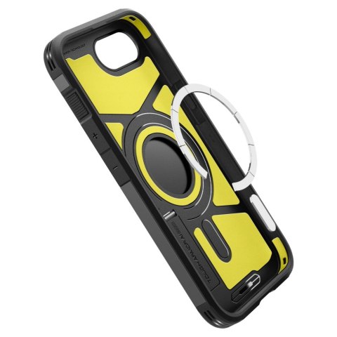 Etui case na iPhone 16e z podstawką Tough Armor MagSafe - czarne