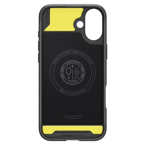 Etui plecki do iPhone 16 Rugged Armor MagSafe - czarne