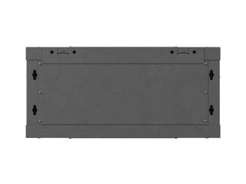 LANBERG SZAFA INSTALACYJNA RACK WISZĄCA 19" 4U 600X450 CZARNA DRZWI METALOWE (FLAT PACK)
