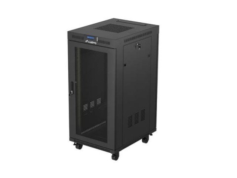 LANBERG SZAFA RACK STOJĄCA 19" 24U 600X800 CZARNA