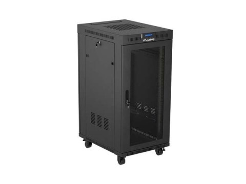 LANBERG SZAFA RACK STOJĄCA 19" 24U 600X800 CZARNA