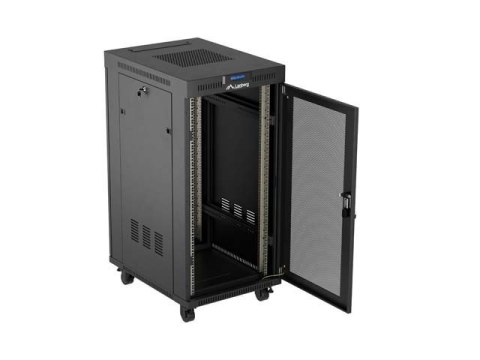 LANBERG SZAFA RACK STOJĄCA 19" 24U 600X800 CZARNA