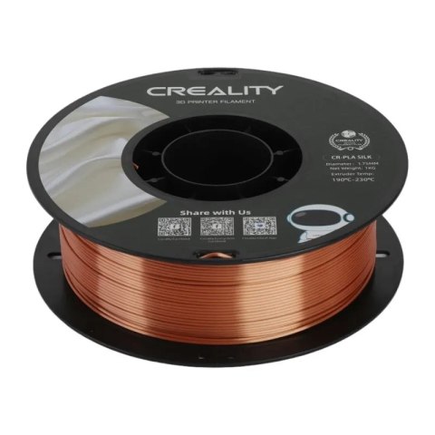 Filament CREALITY CR-Silk PLA PLA 1.75mm (miedziany)