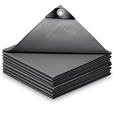 Plandeka 2x3m GRENTO szara 260GSM