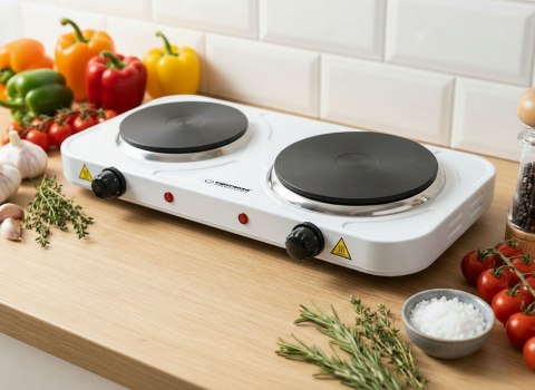 ESPERANZA KUCHENKA ELEKTRYCZNA YELLOWSTONE 1500W + 1000W EKH014W