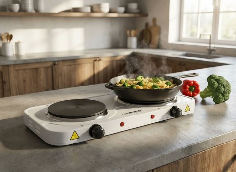 ESPERANZA KUCHENKA ELEKTRYCZNA YELLOWSTONE 1500W + 1000W EKH014W