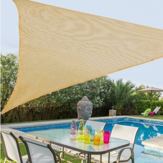 Żagle przeciwsłoneczne Vela sombreo Kolor Zielony 500 x 500 x 0,5 cm Namiot